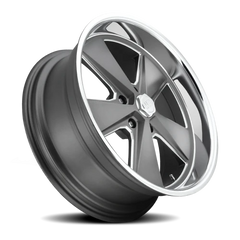 US Mags Roadster U120 20x9.5 +1 5x127mm 78.1mm Matte Gunmetal Machined