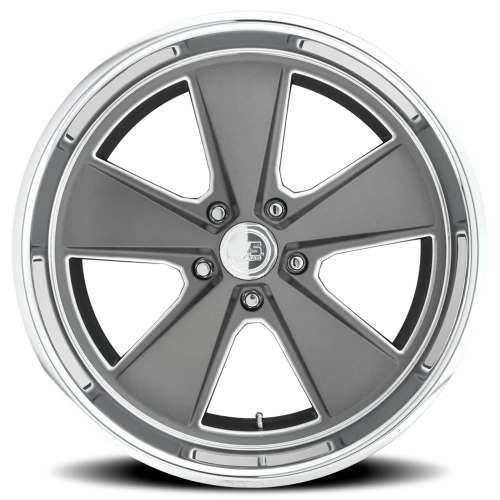 US Mags Roadster U120 20x9.5 +1 5x120.65mm 72.56mm Matte Gunmetal Machined