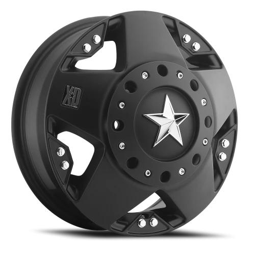 XD Series Rockstar Dually XD775 MB 20x8.5 +10 5x107.95mm 72.56mm Matte Black
