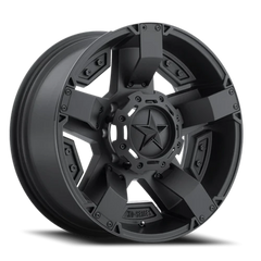 XD Series Rockstar II XD811 MB 18x9 +0 5x139.7mm 110.1mm Matte Black Accents