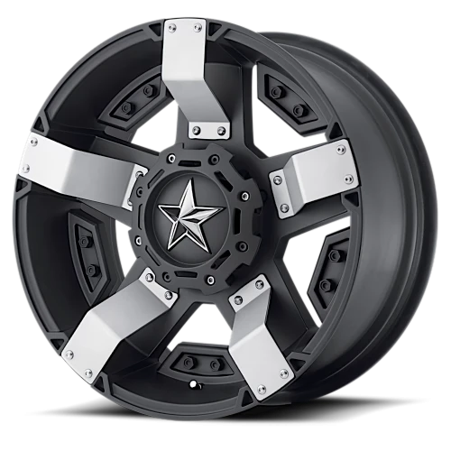 XD Series Rockstar II XD811 MBM 17x9 -12 5x114.3mm 72.56mm Matte Black Machined