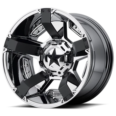 XD Series Rockstar II XD811 P 17x9 -12 6x135mm 106.25mm PVD  Matte Black Accents