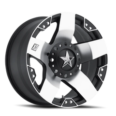 XD Series Rockstar XD775 M 17x8 +10 6x135mm 106.1mm Machined Silver Black Windows