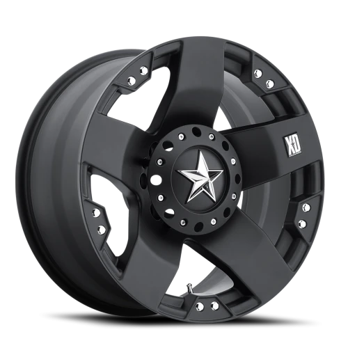 XD Series Rockstar XD775 MB 17x8 +10 8x165.1mm 130.81mm Matte Black