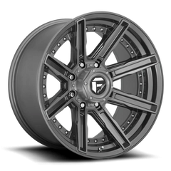 Fuel Rogue Platinum D710 20x10 -18 8x170mm 125.1mm Brushed Gunmetal Tinted Clear