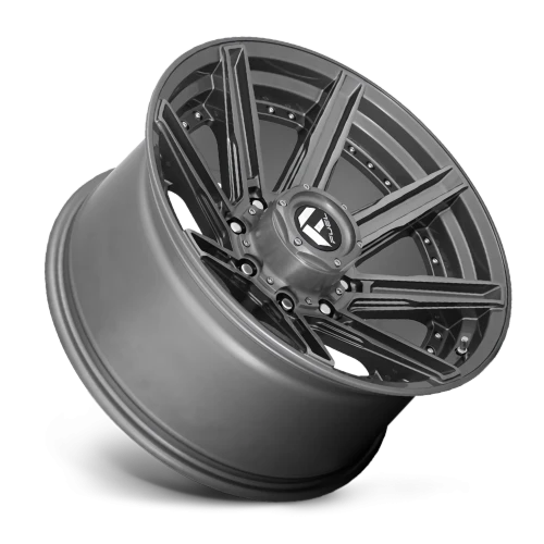 Fuel Rogue Platinum D710 20x10 -18 8x170mm 125.1mm Brushed Gunmetal Tinted Clear
