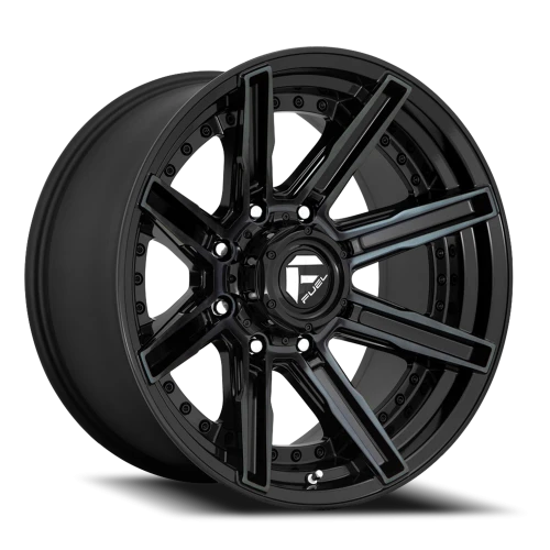 Fuel Rogue D708 20x10 -18 8x170mm 125.1mm Machined  Double Dark Tint