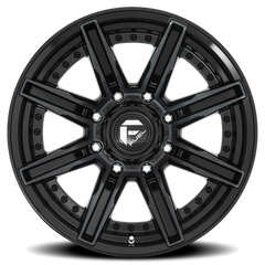 Fuel Rogue D708 20x10 -18 8x165.1mm 125.1mm Machined  Double Dark Tint