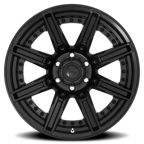 Fuel Rogue D709 20x10 -18 6x139.7mm 106.1mm Matte Black