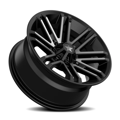 MSA Rogue M40 14x7 +10 4x110mm 86mm Satin Black Titanium Tint