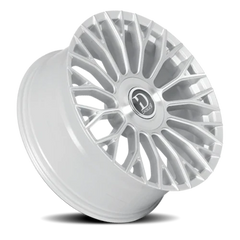 Dolce Luxury Roma GSBF 24x10 +35 6x139.7mm 66.6mm Gloss Silver Brushed Face