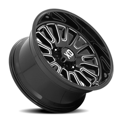 XD Series Rover XD864 GB-M 20x10 -18 5x127mm 71.5mm Gloss Black Milled
