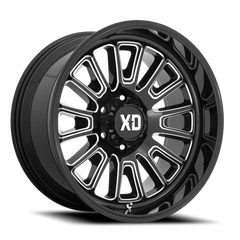 XD Series Rover XD864 GB-M 22x10 -18 8x165.1mm 125.1mm Gloss Black Milled