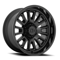 XD Series Rover XD864 SB 20x10 -18 8x170mm 125.1mm Satin Black Gloss Black Lip
