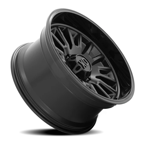 XD Series Rover XD864 SB 20x9 +18 8x170mm 125.1mm Satin Black Gloss Black Lip