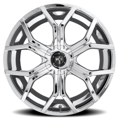 DUB Royalty S207 22x9.5 +30 6x135mm 87.1mm Chrome