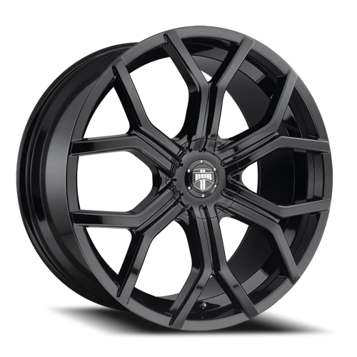 DUB Royalty S208 24x9.5 +30 6x135mm 87.1mm Gloss Black