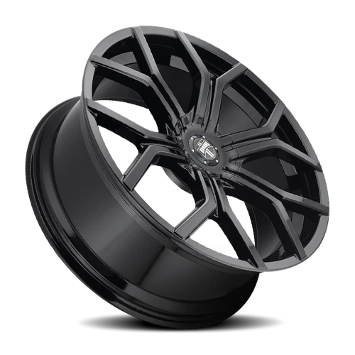 DUB Royalty S208 22x9.5 +30 6x120mm 74.6mm Gloss Black
