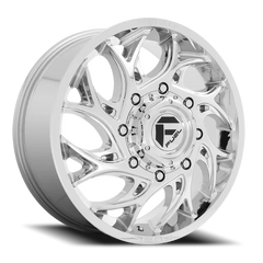 Fuel Runner Dually D740 20x8.25 +105 8x210mm 154.3mm Chrome