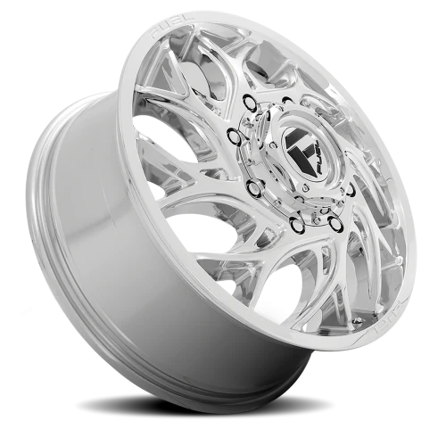 Fuel Runner Dually D740 22x8.25 +105 8x165.1mm 121.5mm Chrome