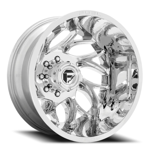 Fuel Runner Dually D740 22x8.25 -220 8x210mm 154.3mm Chrome
