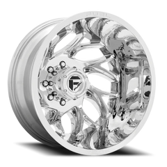 Fuel Runner Dually D740 22x8.25 -240 8x165.1mm 121.5mm Chrome