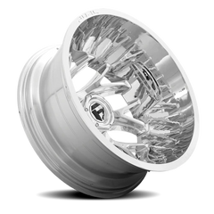Fuel Runner Dually D740 22x8.25 -220 8x210mm 154.3mm Chrome