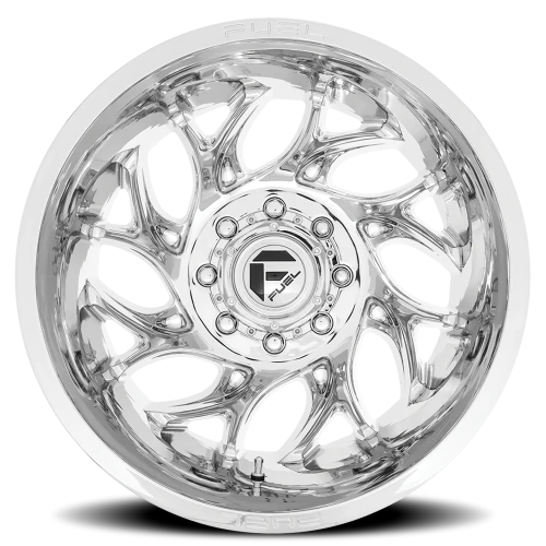 Fuel Runner Dually D740 22x8.25 -240 8x165.1mm 121.5mm Chrome