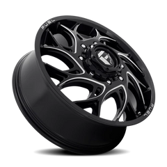 Fuel Runner Dually D741 20x8.25 +105 8x210mm 154.3mm Gloss Black Milled