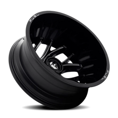 Fuel Runner Dually D741 22x8.25 -176 8x200mm 142.2mm Gloss Black Milled