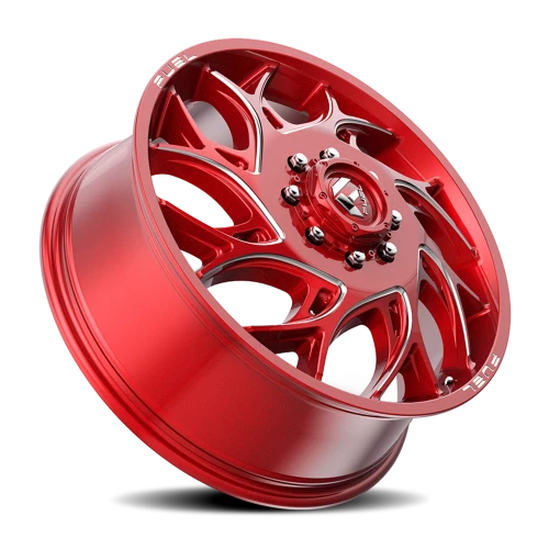 Fuel Runner Dually D742 20x8.25 +105 8x165.1mm 121.6mm Candy Red Milled