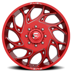 Fuel Runner Dually D742 22x8.25 +105 8x210mm 154.3mm Candy Red Milled