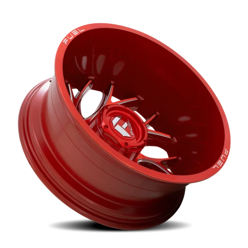 Fuel Runner Dually D742 22x8.25 -220 8x210mm 154.3mm Candy Red Milled