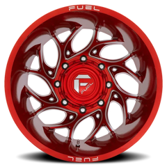 Fuel Runner Dually D742 22x8.25 -246 8x210mm 154.3mm Candy Red Milled