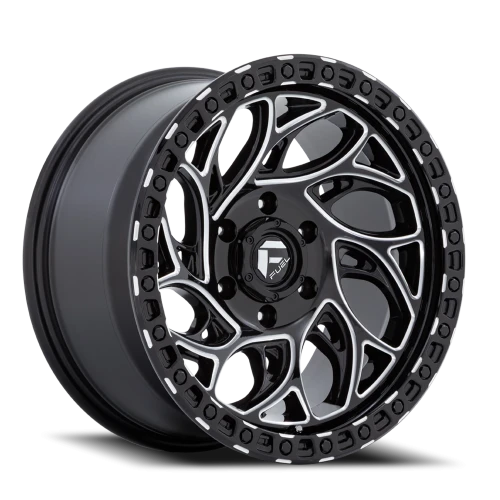 Fuel Runner OR D840 15x8 -19 6x139.7mm 108mm Gloss Black Milled