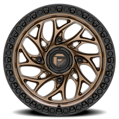 Fuel Runner UTV D777 15x7 +10 4x137mm 110.1mm Bronze Black Ring