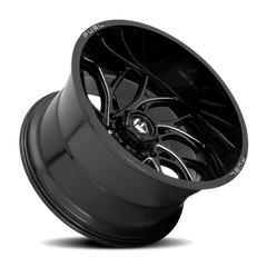 Fuel Runner D741 20x10 -18 5x150mm 110.2mm Gloss Black Milled