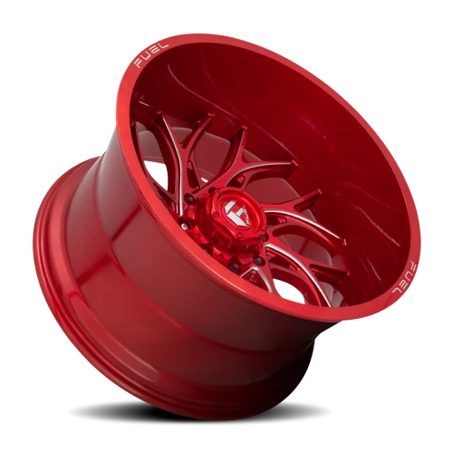 Fuel Runner D742 22x12 -44 8x165.1mm 125.2mm Candy Red Milled