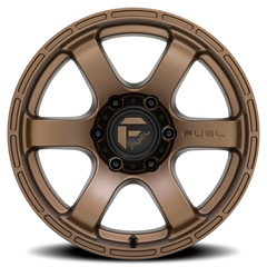 Fuel Rush D768 18x9 +20 6x139.7mm 106.1mm Matte Bronze