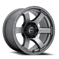 Fuel Rush D767 18x9 +1 6x139.7mm 106.1mm Matte Gunmetal