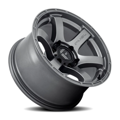 Fuel Rush D767 18x9 +1 6x139.7mm 106.1mm Matte Gunmetal