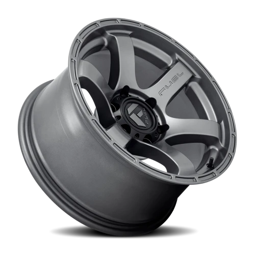 Fuel Rush D767 18x9 +20 5x127mm 71.5mm Matte Gunmetal