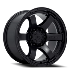 Fuel Rush D766 18x9 +1 6x120mm 67.06mm Satin Black