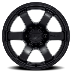 Fuel Rush D766 18x9 +1 5x127mm 71.5mm Satin Black