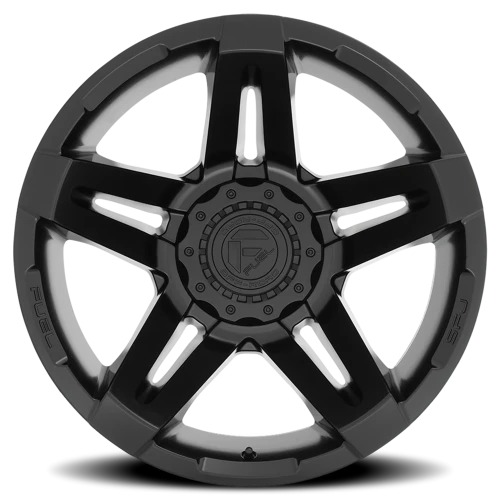 Fuel SFJ D763 20x10 -18 5x127mm 87.1mm Matte Black