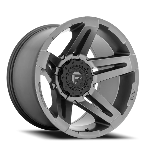 Fuel SFJ D764 20x12 -44 5x139.7mm 110.2mm Matte Gunmetal