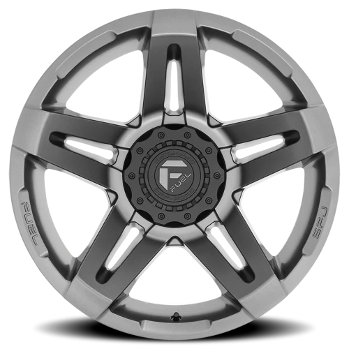 Fuel SFJ D764 20x10 -18 5x114.3mm 71.5mm Matte Gunmetal