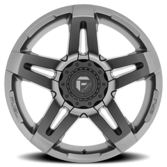 Fuel SFJ D764 20x9 +1 6x135mm 106.1mm Matte Gunmetal