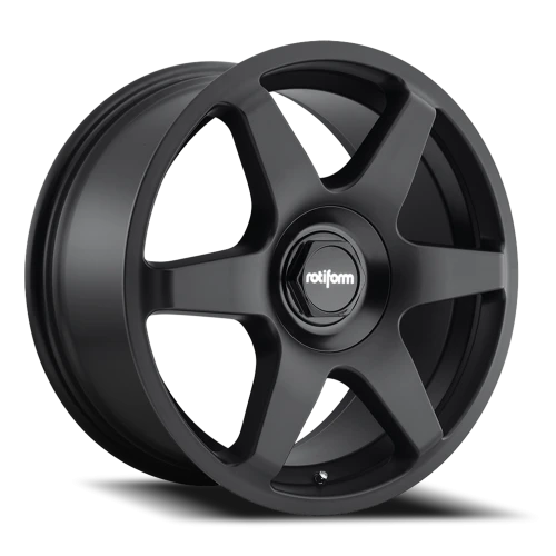 Rotiform SIX R113 19x8.5 +35 5x100mm 66.6mm Matte Black