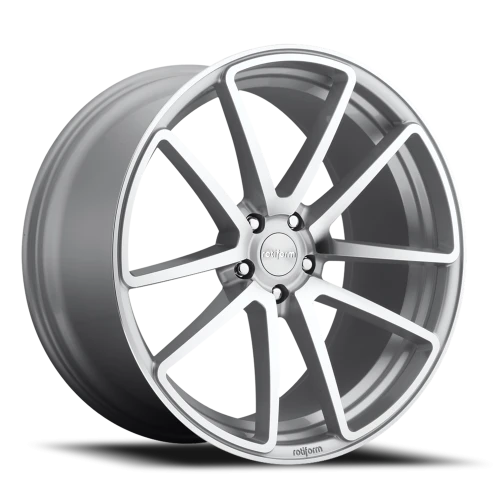 Rotiform SPF R120 18x8.5 +45 5x112mm 66.56mm Gloss Silver Machined